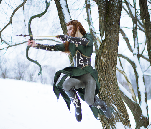 Про кино - Cosplay - Tauriel the hobbit desolation of Smaug